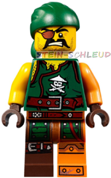 Lego Ninjago Minifigur -Sqiffy- (973pb2305c01)