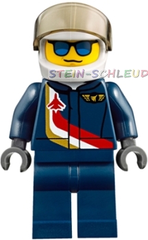 Lego Minifigur -Airshow Jet Pilot- (973pb2473c03)