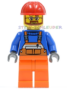 Lego Minifigur -Bauarbeiter- (973px437c15)