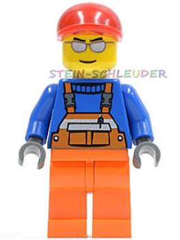 Lego Minifigur -Bauarbeiter- (973px437c20)
