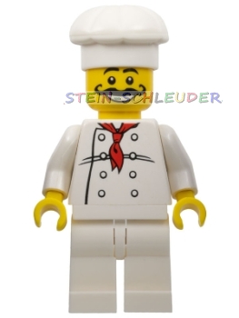 Lego Town Minifigur -Chefkoch- (973px4c21)
