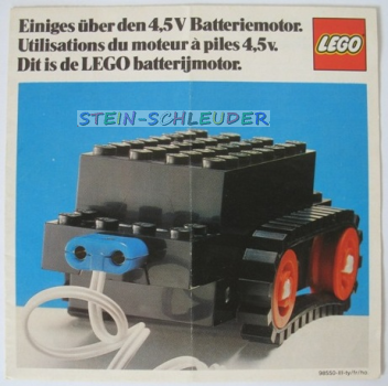Lego Technik -Einiges über den 4,5V Batteriemotor- (B_98550eu3)