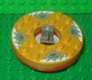 Lego Ninjago Spinner bedruckt  (92549c04pb04)