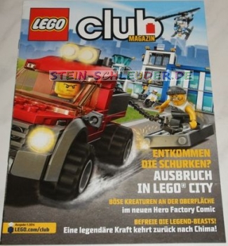 Lego Club Magazin 1/2014 (wc14de1)