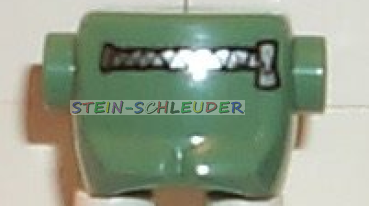 Lego Minifig Frankenstein-Monster-Kopf  (x231px1)