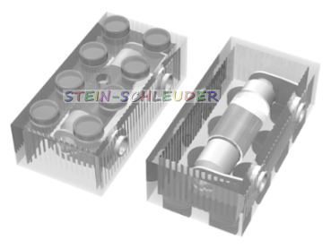 Lego Lichtstein 2 x 4 inkl. Leuchtmittel (x456c01)