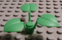 Lego Blumenstiel mit 3 Blätter (x8)