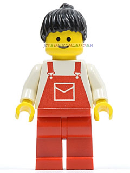 Lego Town Minifigur -Latzhose mit Brief- ((973pb0203c03)