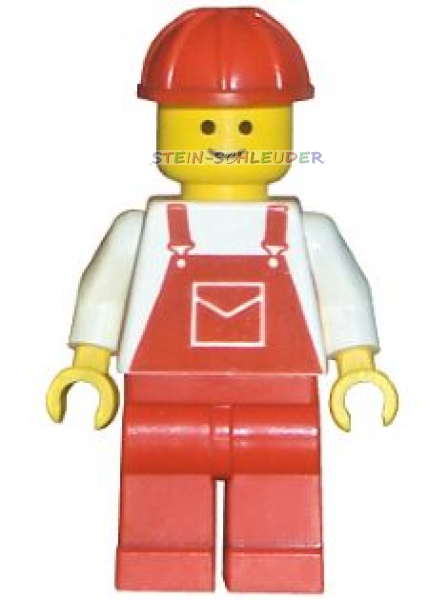 Lego Town Minifigur -Latzhose mit Brief- (973pb0203c05)
