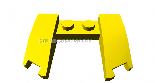 Lego Keilstein 3 x 4 x 2/3 mit Ausschnitt (11291)