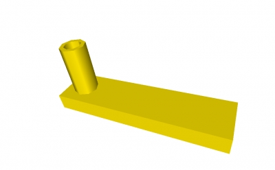 Lego Zauntorbasis 1 x 4 x 2 (3187)