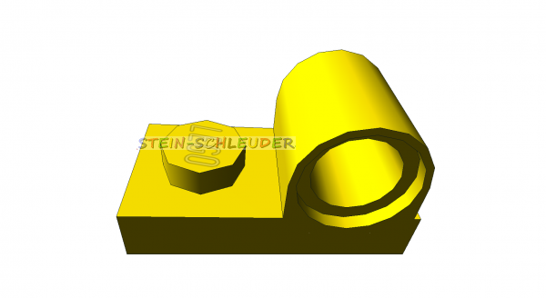 Lego Platte 1 x 2 mit Pinloch oben (11458)