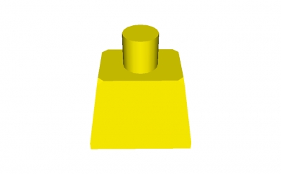 Lego Minifigur Torso unbedruckt (973)
