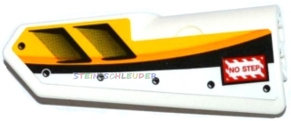 Lego Technik Verkleidungspaneel #22 mit Sticker (11947pb019)