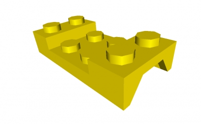 Lego Kotflügel 2 x 4 (3788)