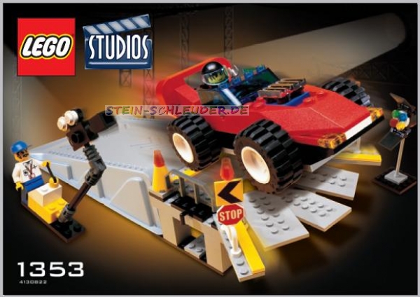 Lego Studio Bauanleitung -Car Stunt- (1353)