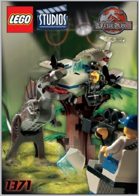 Lego Bauanleitung -Spinosaurus Attack Studio- (1371)