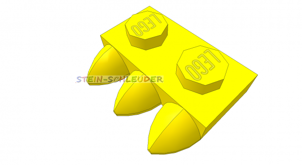 Lego Platte 1 x 2 mit 3 Klauen (15208)