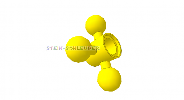 Lego Technik Lenkungsarm mit 3 Kugeln (15460)