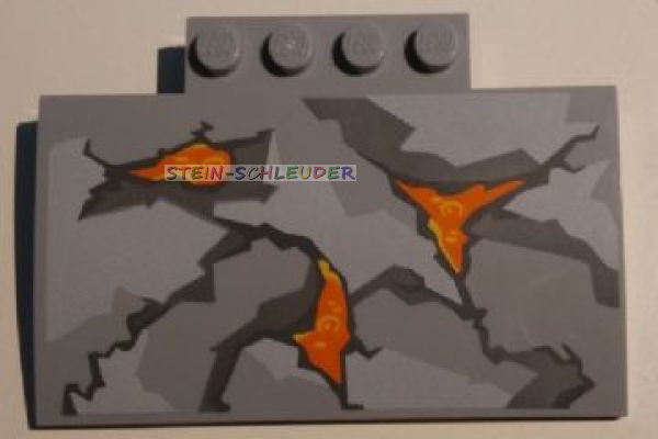 Lego Keilstein 5 x 8 x 2/3 bedruckt (15625pb011)