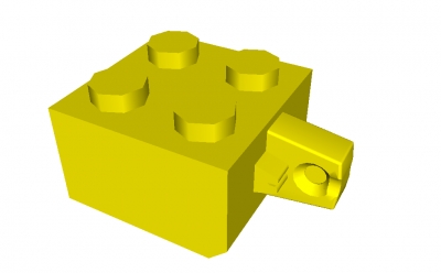 Lego Scharnierstein 2 x 2 (30389a)