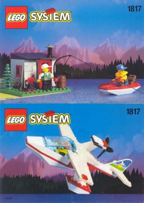 Lego Clasic Town Bauanleitung - Sea Plane with Hut and Boat- (1817)