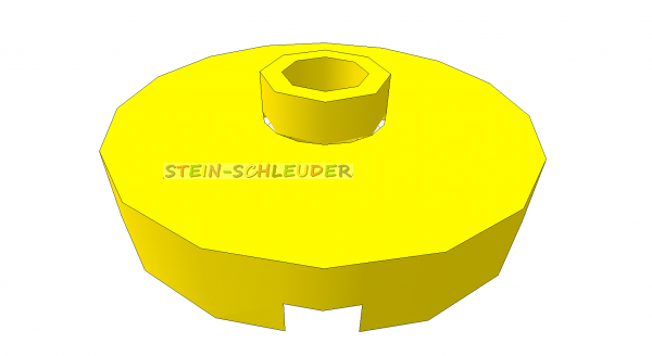 Lego Fliese 2 x 2 rund mit Noppe (18674)