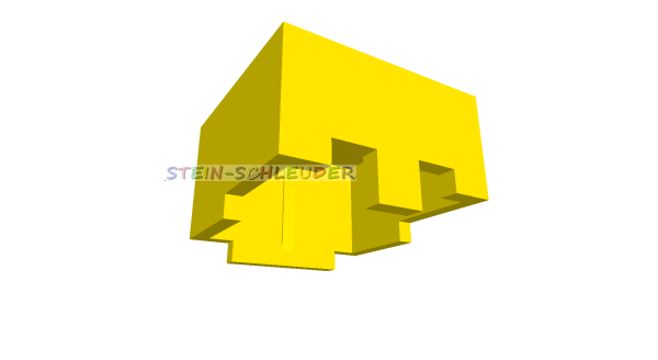 Lego Minecraft Kopf unbedruckt (19730)