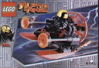 Lego Bauanleitung -Ogel Command Striker- (6771)