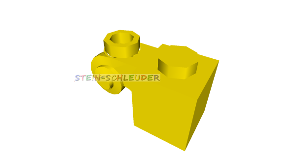 Lego Stein 1 x 1 mit  seitl. Rolle  (20310)