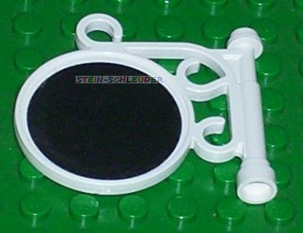 Lego Schild mit Spiegelsticker (2038pb07)
