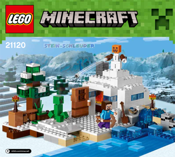 Lego Bauanleitung -The Snow Hideout- (21120)