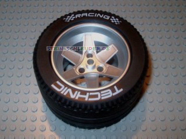Lego Technik Komplettrad 62mm x 46mm (22969c04)