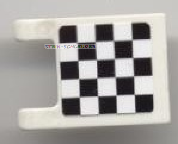 Lego Flagge 2 x 2 mit Sticker (2335pb053)