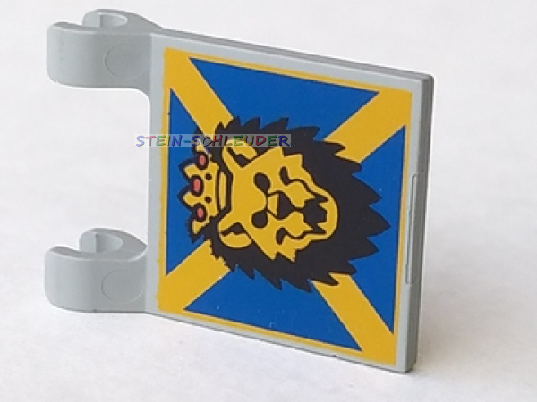 Lego Flagge mit Löwenkopf 2 x 2 (2335px10)