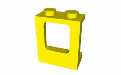 Lego Flugzeugfenster 1 x 2 x 2 (2377)