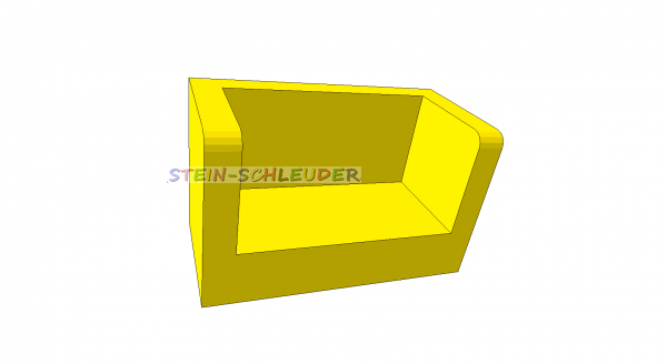 Lego Paneel 1 x 2 x 1 mit abgerundeten Ecken und 2 Seiten (23969)