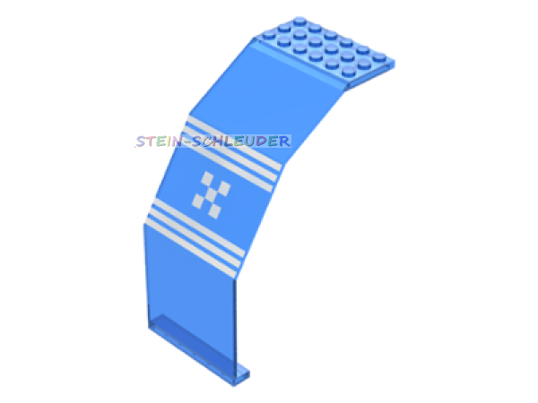 Lego Paneele 10 x 6 x 11 Futuron bedruckt (2408p04)