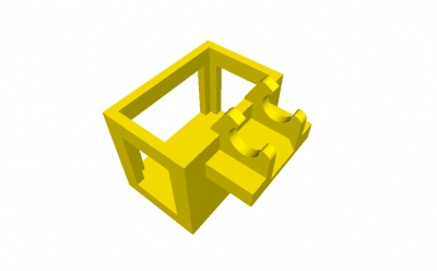 Lego Krankorb 3 x 3 x 2 1/2 (2424)