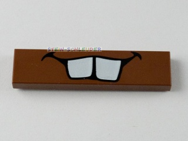 Lego Fliese 1 x 4 bedruckt (2431pb160)