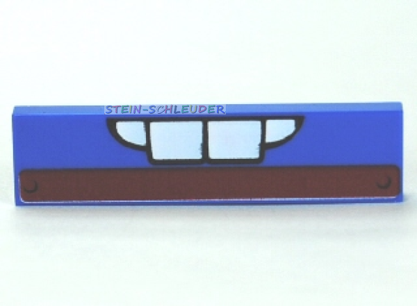 Lego Fliese 1 x 4 bedruckt (2431pb190)