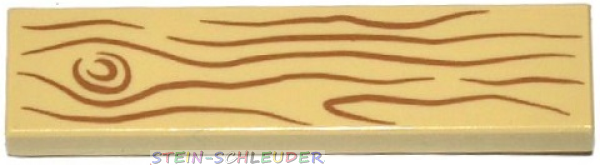 Lego Fliese 1 x 4 bedruckt (2431pb366)