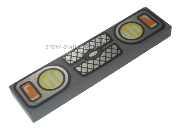 Lego Fliese 1 x 4 bedruckt (2431pb515)