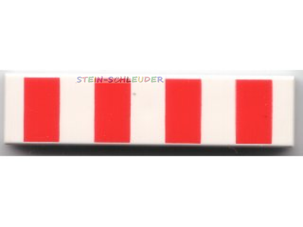 Lego Fliese 1 x 4 bedruckt (2431px16)