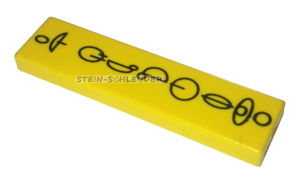 Lego Fliese 1 x 4 bedruckt (2431px3)