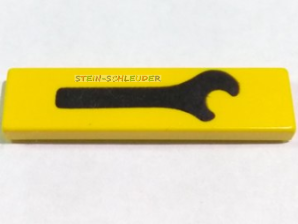 Lego Fliese 1 x 4 bedruckt (2431px7)