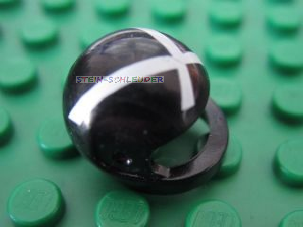 Lego Minifigur Helm bedruckt (2446pb25)