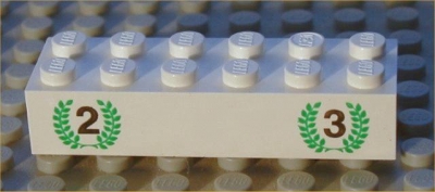Lego Stein 2 x 6 bedruckt (2456px1)