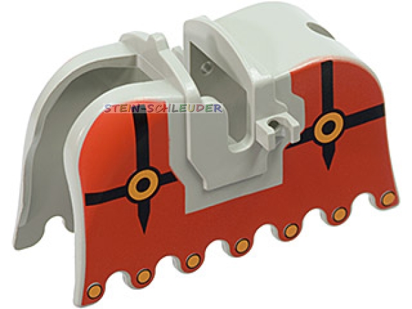 Lego Ritter Pferdedecke (2490pb01)