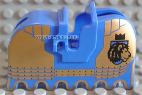 Lego Ritter Pferdedecke (2490pb05)